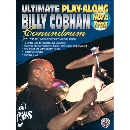 Ultimate Playalong Horns Billy Cobham Book with 2 CDs