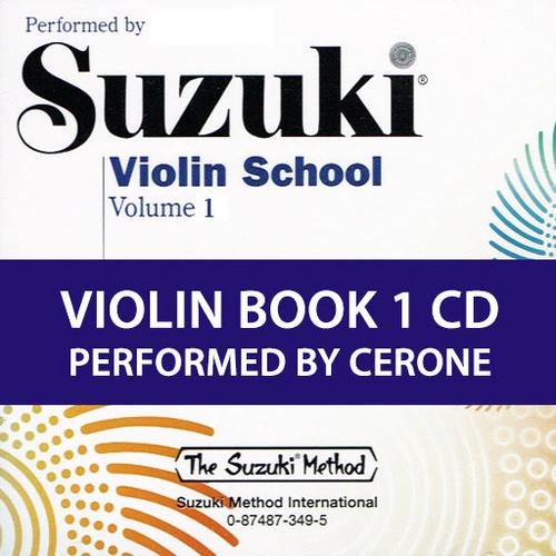 Suzuki Violin School Volume 1 CD Recording by David Cerone Summy Birchard 0596