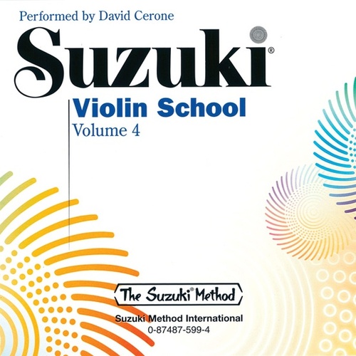 Suzuki Violin School Volume 4 CD