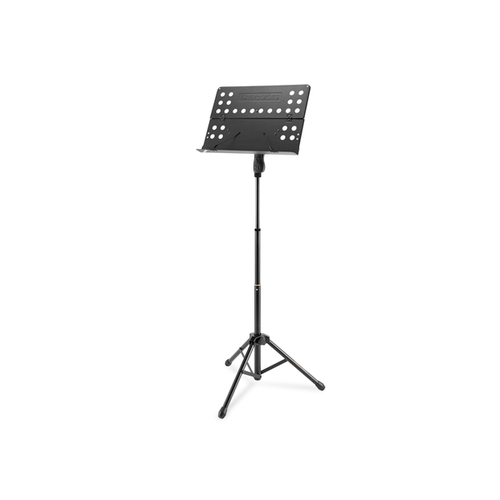 Hercules : BS418B: Music stand w/ perforated foldable desk