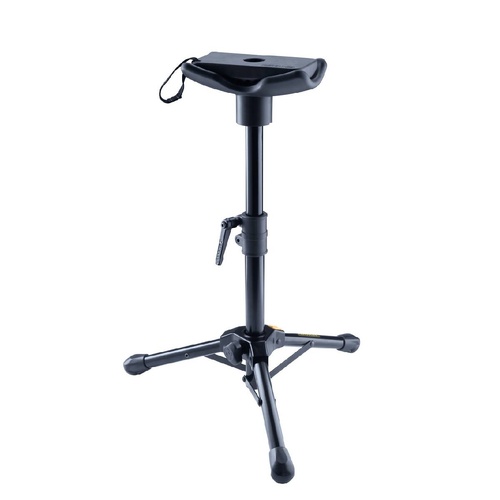 Hercules DS753BB 2-Way Low Brass Stand with Carry Bag for Tubas, Euphoniums, Baritones, Adjustable Height, Durable Steel Construction