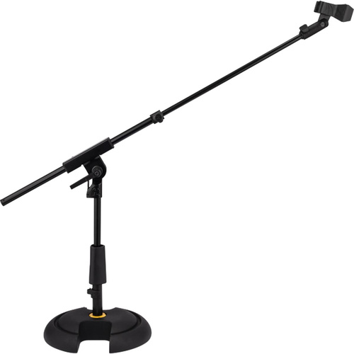 Hercules MS120B PRO Low Profile Mic Stand with Telescoping Boom