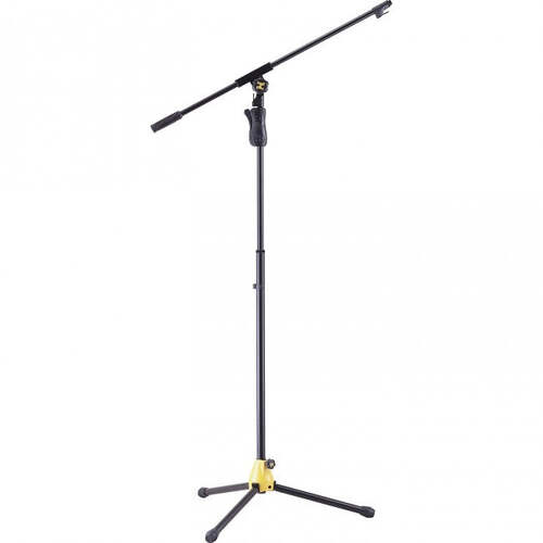 Hercules MS631B Microphone Stand Telescopic Boom Quik-N-EZ Tripod Base