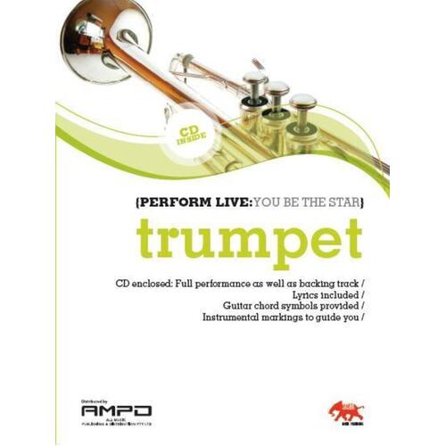 Perform Live 1 Trumpet BK/CD by Sasha Music Publishing