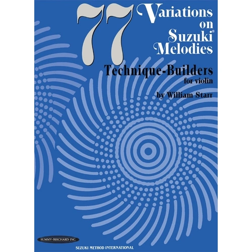 77 Variations on Suzuki Melodies for Violin - Sheet Music
