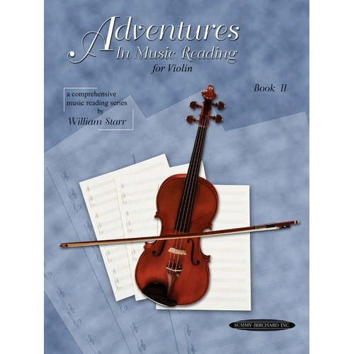 Adventures in Music Reading Book 2 - Violin Solo/Duet by Starr Summy Birchard 0619