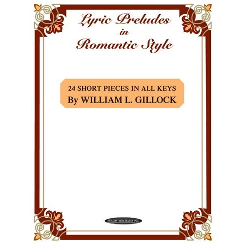 Lyric Preludes In Romantic Style - Piano