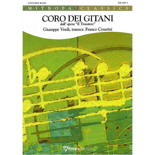 Coro Dei Gitani Concert Band 4 Score/Parts