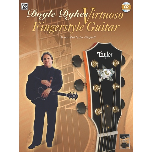 Virtuoso Fingerstyle Guitar Book and CD