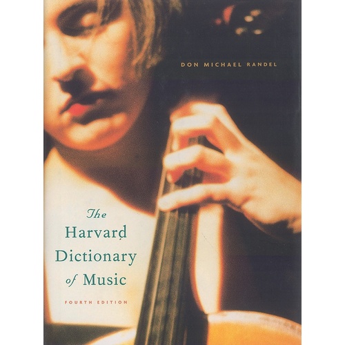 Harvard Dictionary Of Music 4th Edition