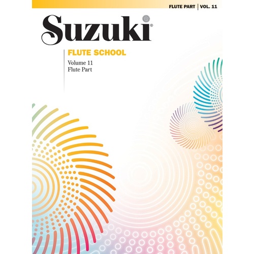 Suzuki Flute School Volume 11 - Flute Part Sheet Music