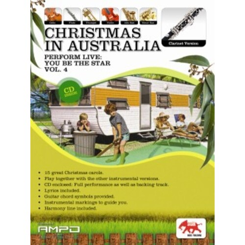Perform Live - Christmas in Australia for Clarinet BK/CD