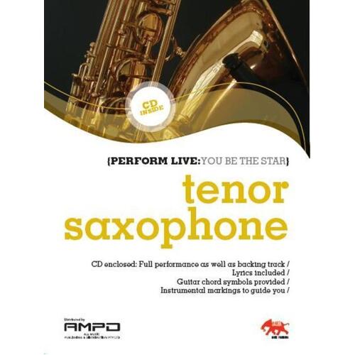 Perform Live 1 Tenor Saxophone BK/CD