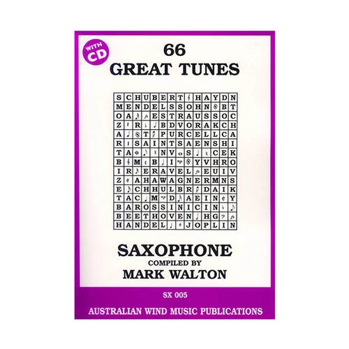 66 Great Tunes for Clarinet, Alto Saxophone, and Piano - Awmp 0704171876
