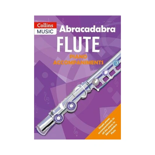Abracadabra Flute Piano Accompaniment Sheet Music