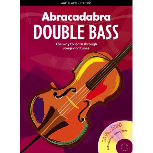Abracadabra Double Bass Book 1 with CD by Andrew Marshall & Rosalind Lillywhite