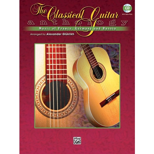 Classical Guitar Anthology Book/CD Arr Gluklikh
