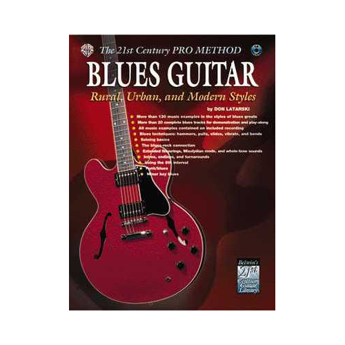 21st Century Blues Guitar Rural/Urban/Mod Book/CD