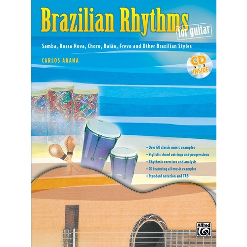 Brazilian Rhythms for Guitar Sheet Music