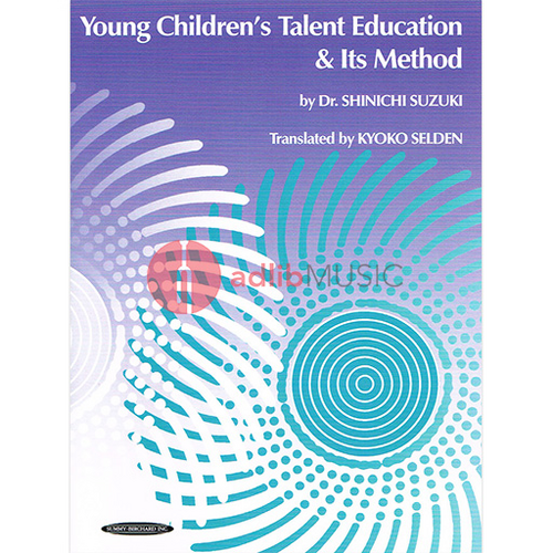 Young Children's Talent Education & Its Method by Shinichi Suzuki 1001665667