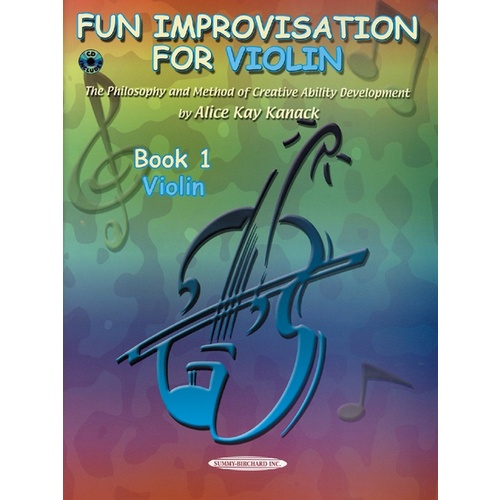 Fun Improvisation For Violin Book/CD