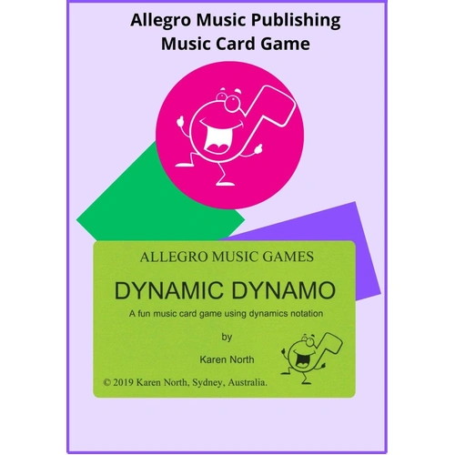 Dynamic Dynamo Music Card Game for 2+ Players