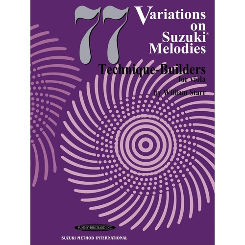 77 Variations On Suzuki Melodies Viola