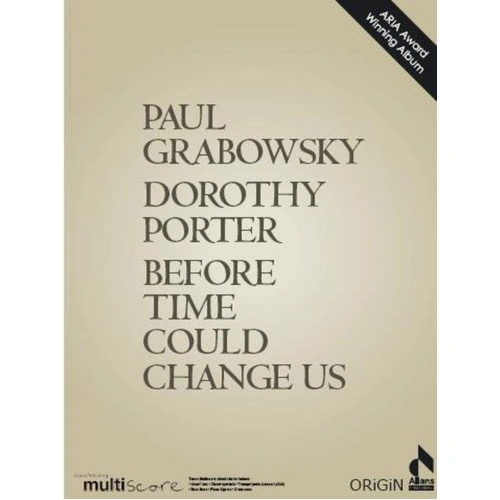 Before Time Could Change Us Multiscore by Hal Leonard
