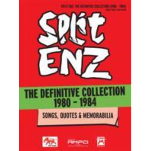 Split Enz Definitive Collection 1980-1984 Piano, Vocal & Guitar Songbook