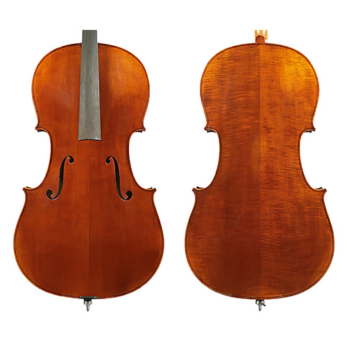 Raggetti RC4 Cello 4/4 Standard Varnish Solid Spruce Top Solid Maple Back Rosewood Pegs Ebony Fingerboard Oil Varnish