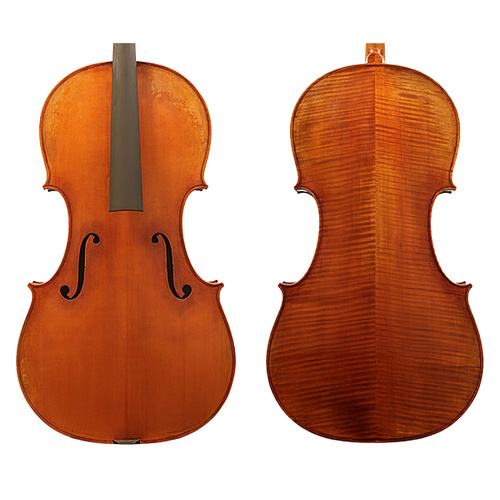 Raggetti Master Cello No.6.3 Rocca - Advanced Professional Instrument, Solid Spruce Top, Flamed Maple Back, Neck & Sides, Hand Varnished