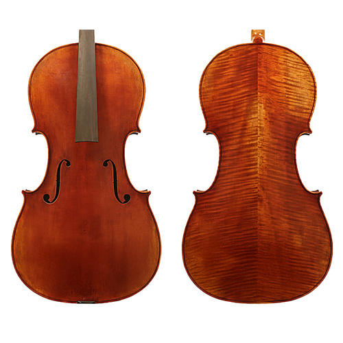Raggetti Master Cello No.6.3 Davidov - Solid Spruce, Highly Flamed Maple, Hand Varnished, Professional Instrument