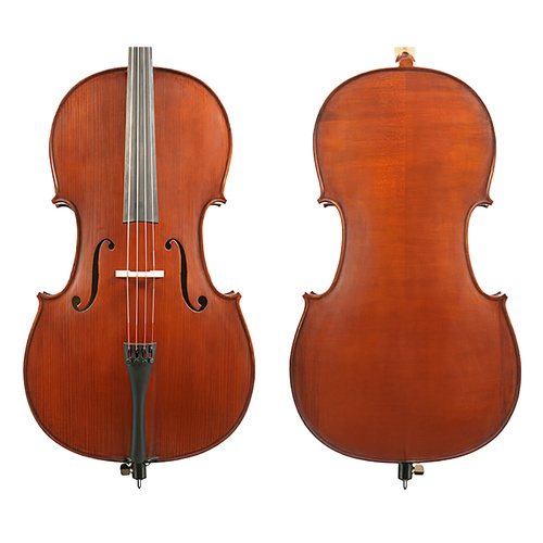 Gliga III Cello Outfit - Oil Dark Antique 1/4 with FPS Bag, Bow & Jargar Strings
