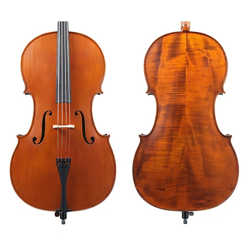 Gliga II Cello Outfit - Standard 4/4 with Opal Titan Strings, FPS Professional Bag, Articul II Bow, Solid Spruce Top, Flamed Maple Back