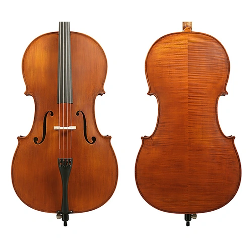 Gliga II Cello Outfit - Antique 1/4 with Jargar Strings, Padded Bag, and Articul II Bow