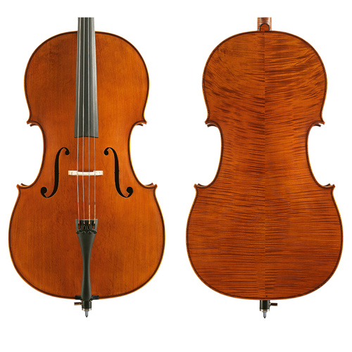 Gliga Vasile Maestro II 4/4 Cello with Carpathian Spruce Top and Ebony Fingerboard