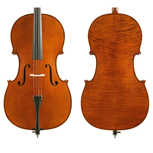 Gliga Vasile Maestro II Cello 4/4 with Carpathian Spruce Top and Sycamore Maple Back