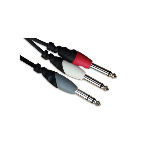 Armour SYC4 1/4 Stereo To 2X 1/4 Mono