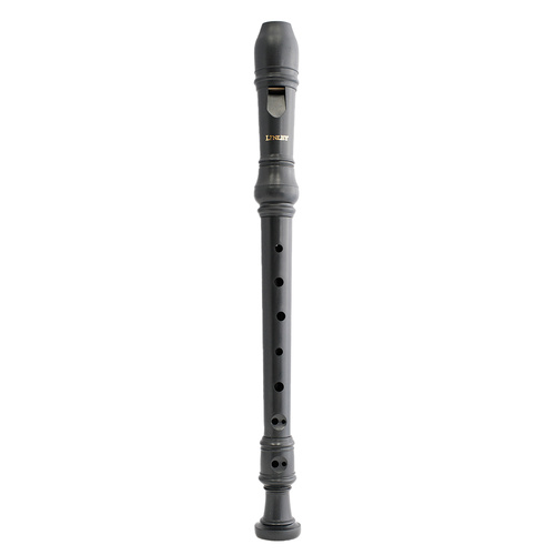 Linley Descant Recorder - Black Satin Plastic