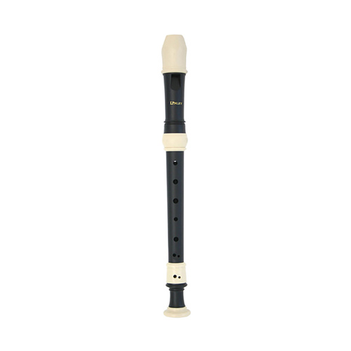 Linley Descant Recorder - Black/Ivory Plastic