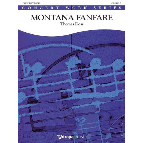 Montana Fanfare Concert Band 3 Score/Parts