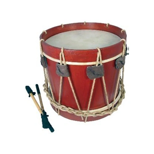 18"x12" Brown Drum with Rope Tension