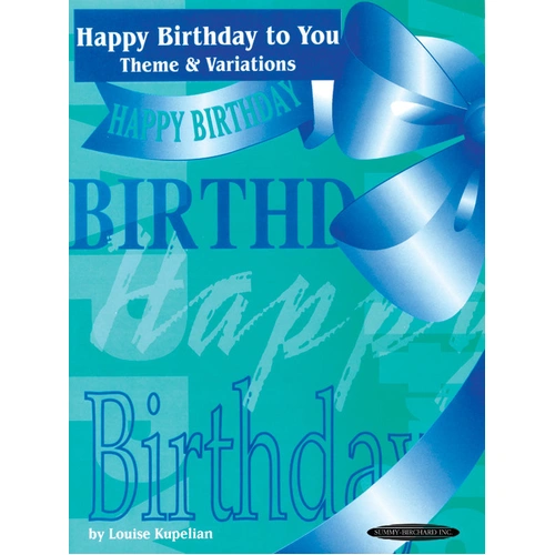 Theme & Variations on Happy Bday (Piano) - Alfred 0910
