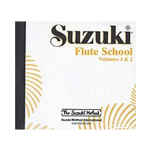 Suzuki Flute School Volumes 1 & 2 CD with Piano Accompaniment