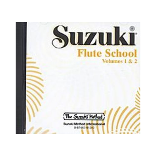 Suzuki Flute School Volume 1 & 2 CD with Piano Accompaniment