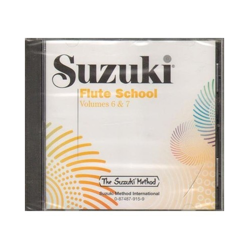 Suzuki Flute School Volume 6 & 7 CD - Digitally Remastered Recordings
