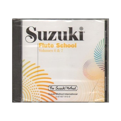 Suzuki Flute School Volume 6 & 7 CD - Digitally Remastered Recordings