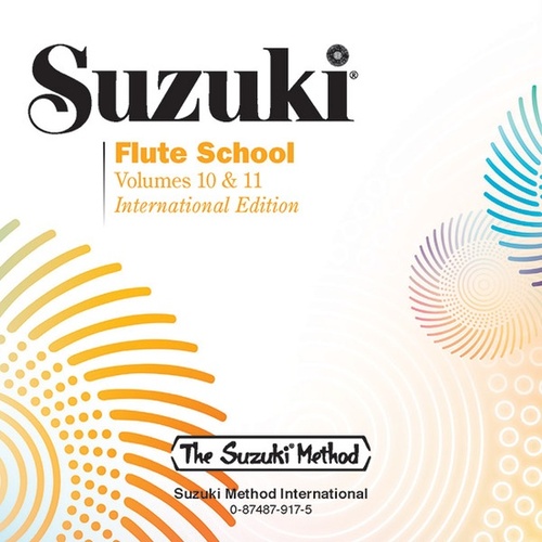 Suzuki Flute School Volume 10 & 11 CD