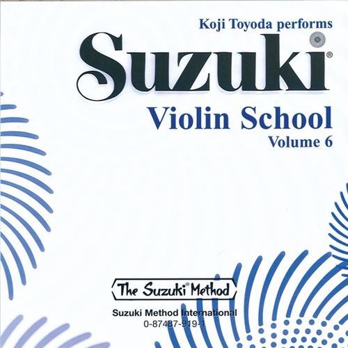 Suzuki Violin School Volume 6 CD