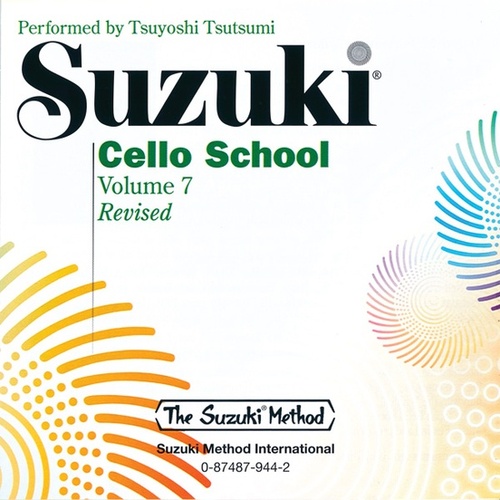 Suzuki Cello School Volume 7 CD Recording by Tsuyoshi Tsutsumi International Edition Summy Birchard 0944